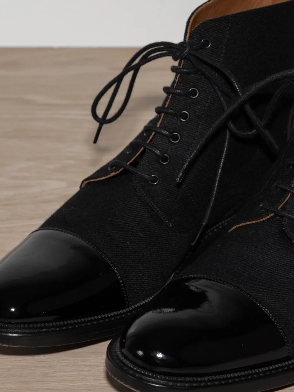 TAFT Jack Boot Tux Black Leather Cap Toe Dress Boots Men's Size 10
